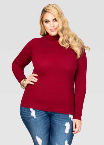 Basic Ribbed Turtleneck