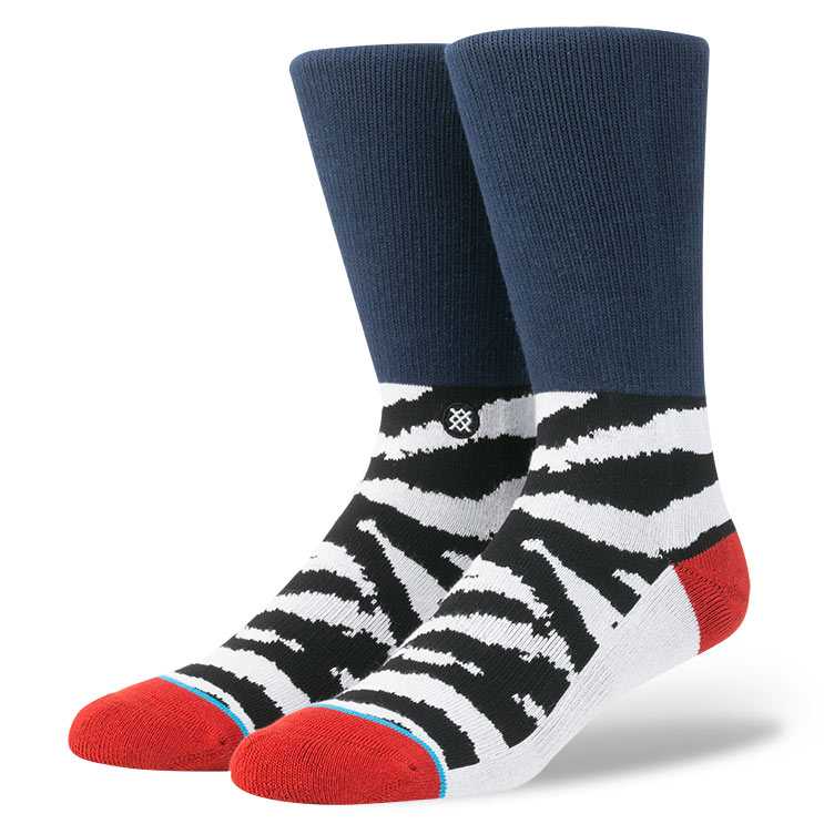 Stance Poacher NVY L/XL (9-13) CLASSIC CREW Socks