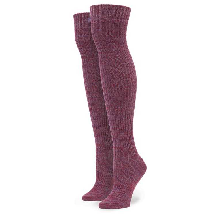 Stance Matchsticky (Red) OVER THE KNEE Socks
