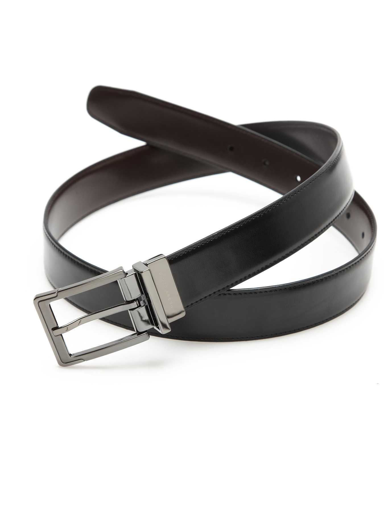 Perry Ellis Big and Tall Late Kelly Leather Belt