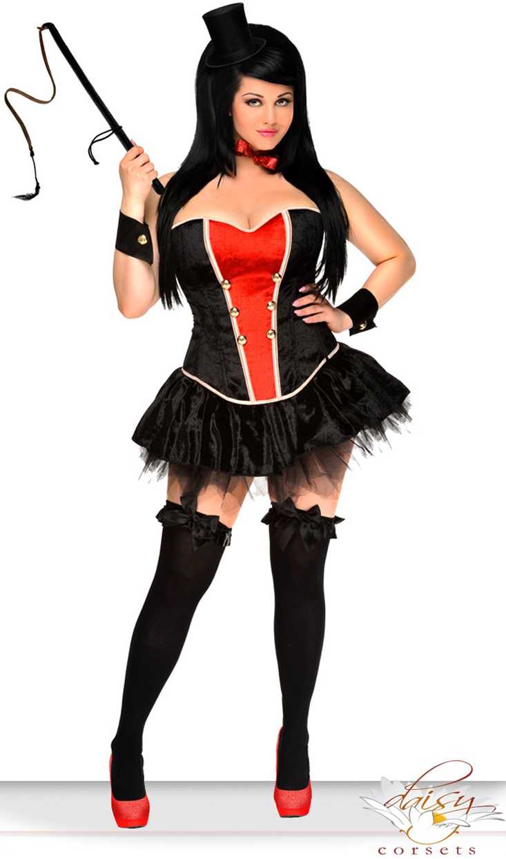 5 PC Sexy Ringmaster Costume