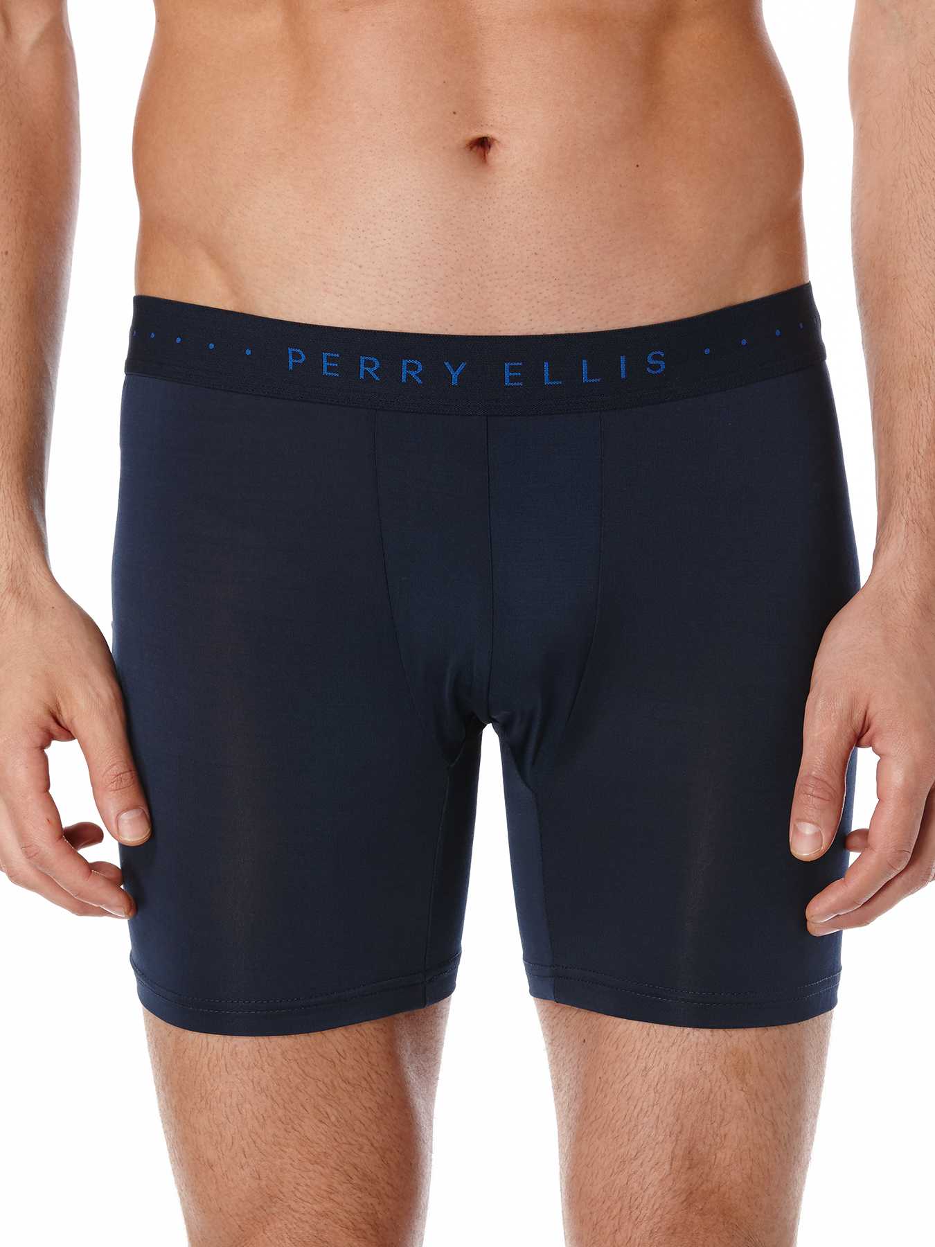 Perry Ellis Solid Luxe Boxer Brief