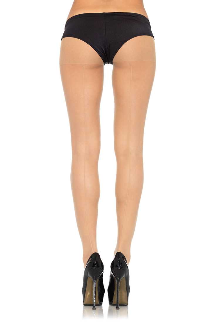 Nude Sheer Backseam Pantyhose