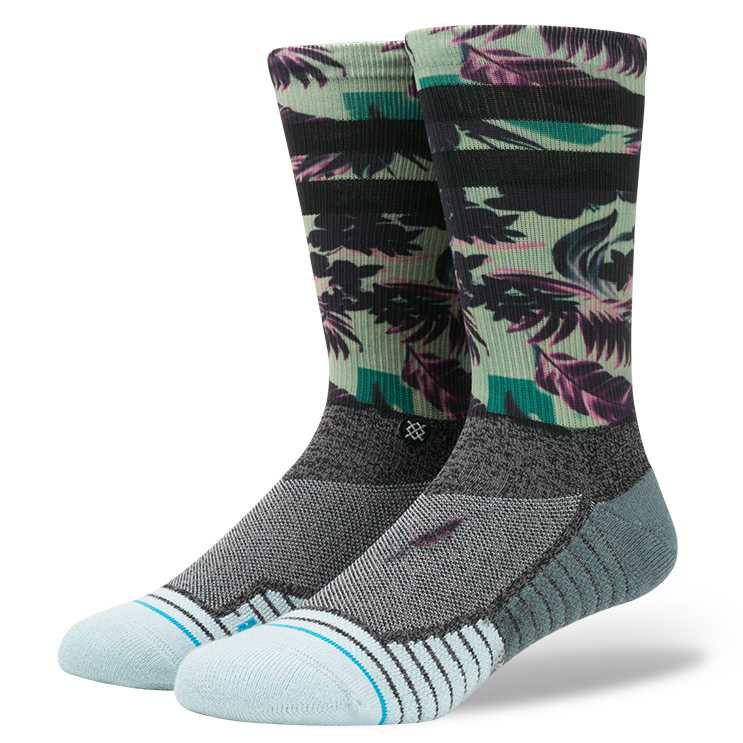 Stance Hidden Palms GRN M fusion athletic Socks