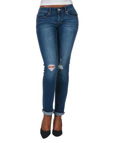 LEVIS WOMENS Blue Clothing / Jeans