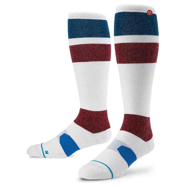 Stance Johnson WHT S/M FUSION SNOW Socks