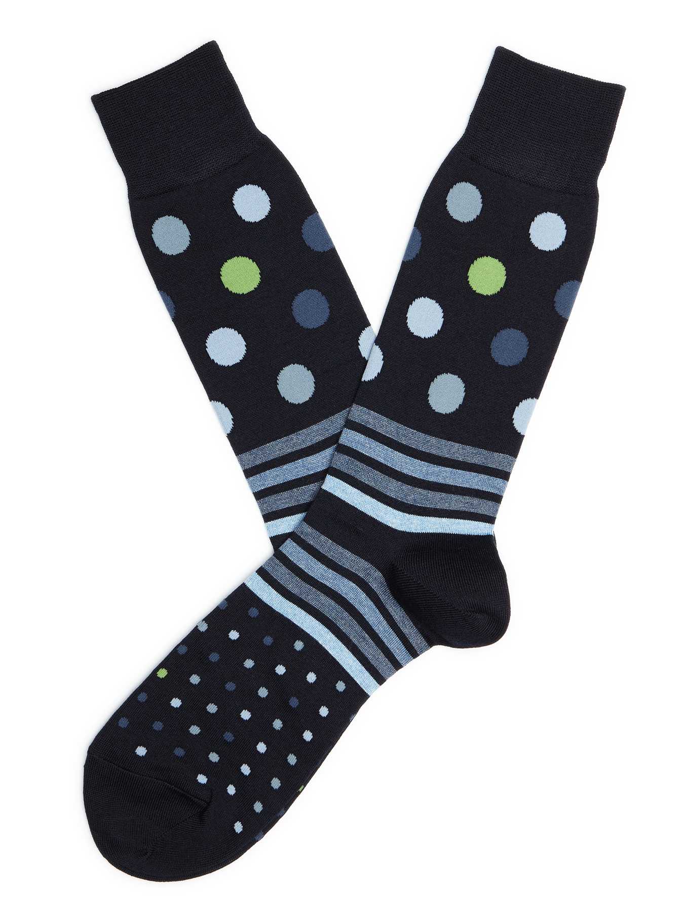 Perry Ellis Bold Dot Portfolio Sock