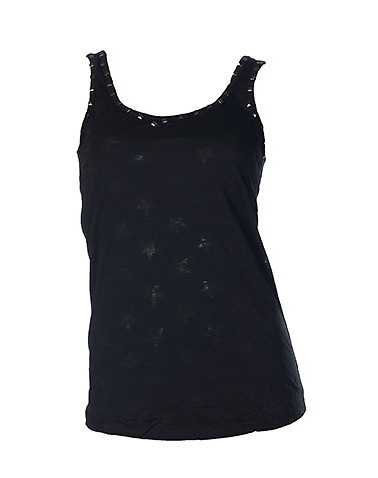 ESSENTIALS WOMENS Black Clothing / Tank Tops S