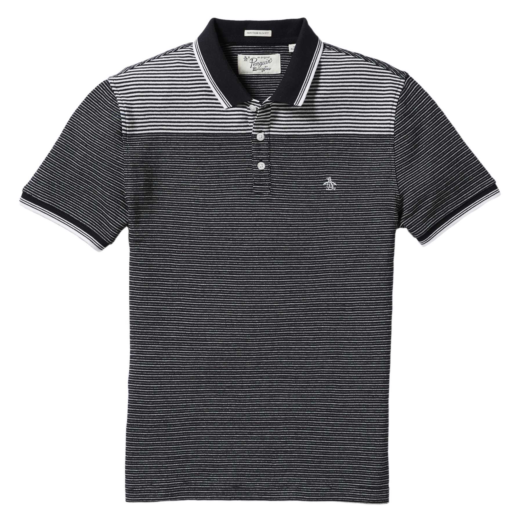 Original Penguin JACQUARD STRIPE POLO
