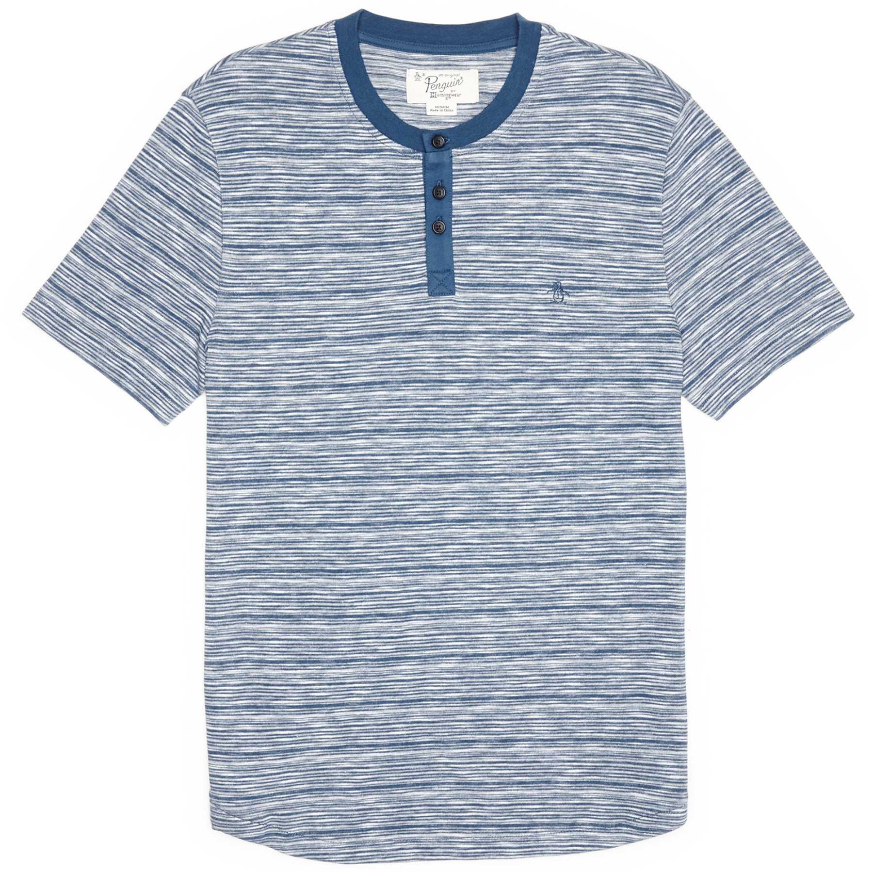 Original Penguin SLUB SPACEDYE HENLEY