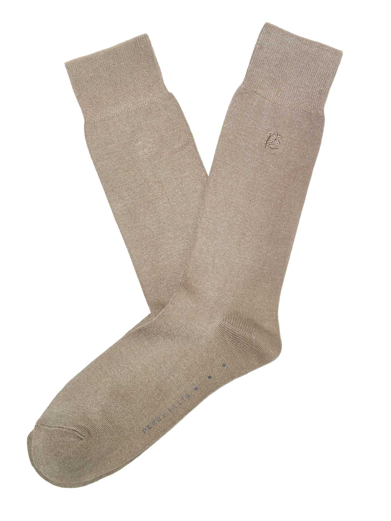 Perry Ellis Bamboo Logo Portfolio Sock
