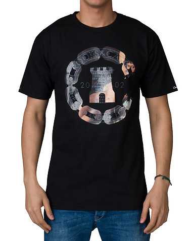 CROOKS AND CASTLES MENS Black Clothing / Tops