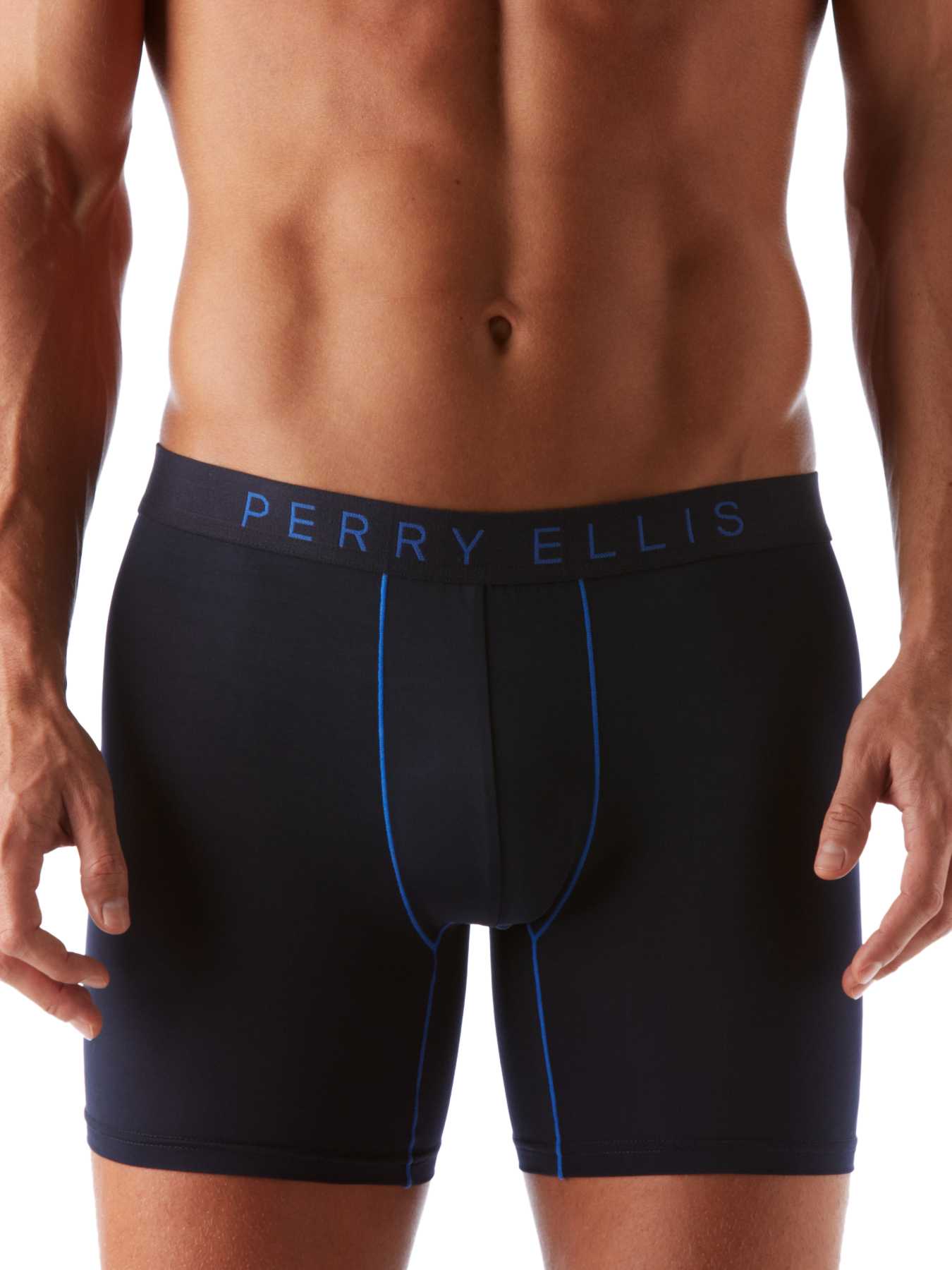 Perry Ellis Solid Luxury Boxer Brief