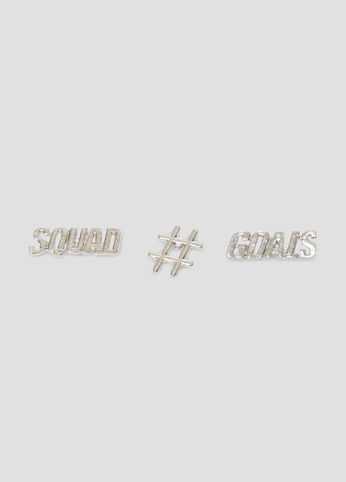 Squad Goals Tac Pin Set
