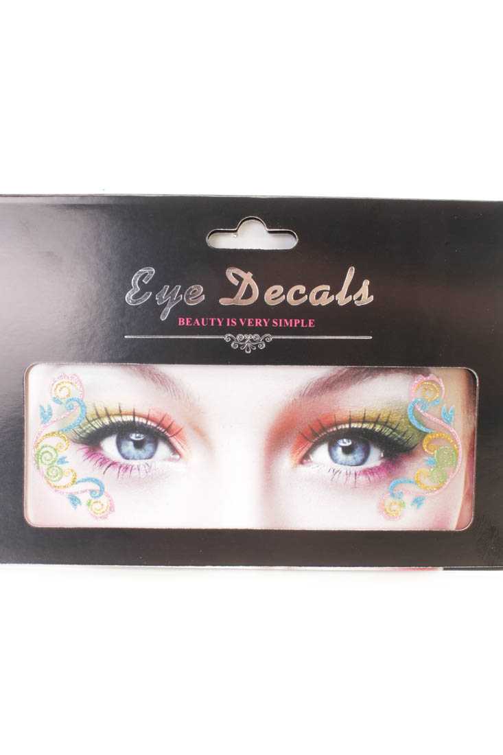 Marigold Pink Glitter Facial Stickers