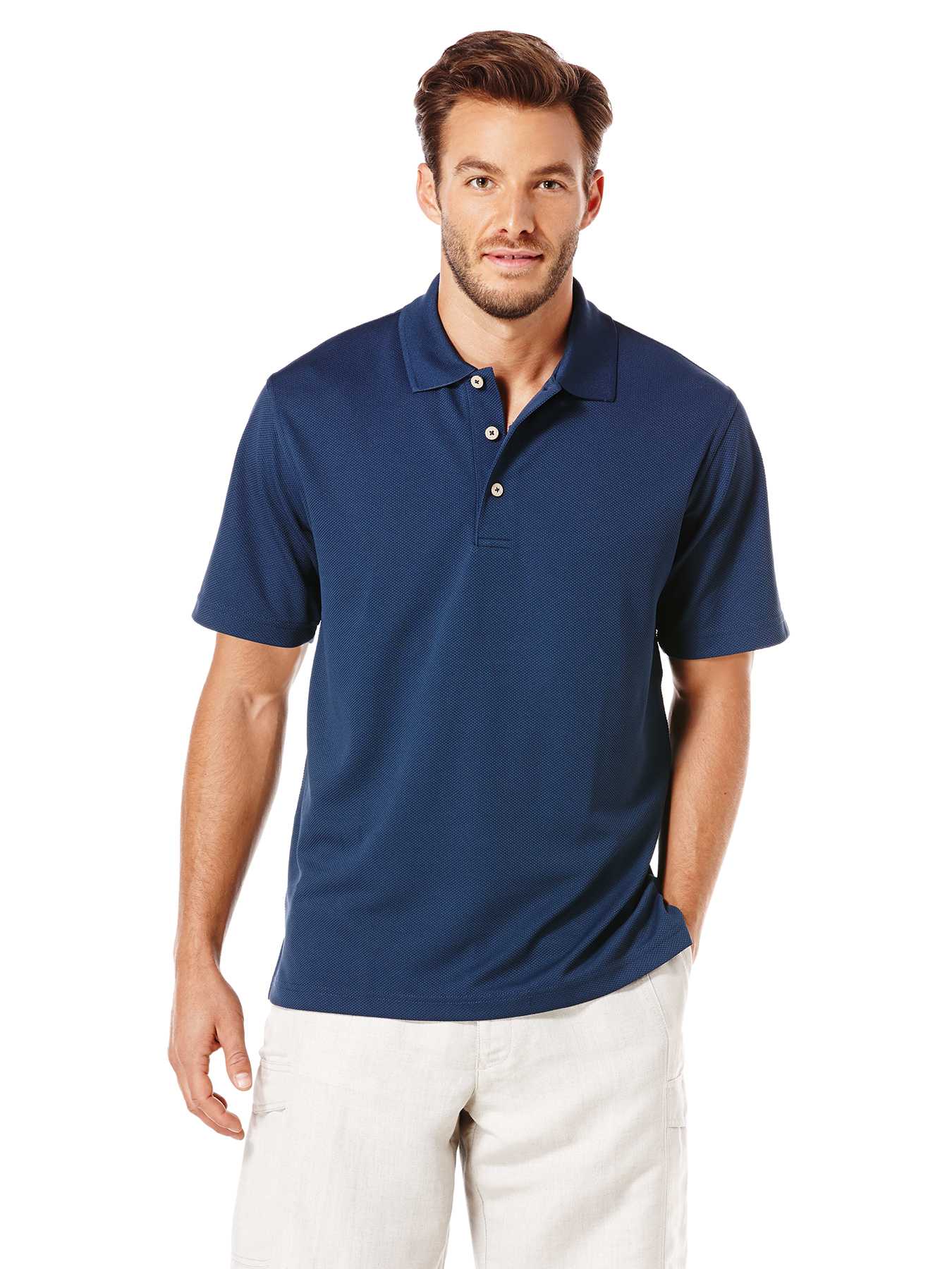 Cubavera Big & Tall Traditional Polo