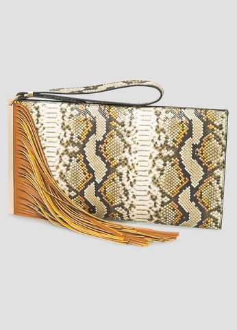 Fringe Snake Bar Clutch
