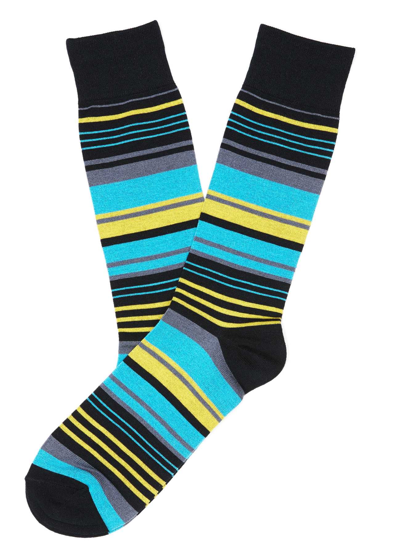 Perry Ellis Tencel East Stripe Sock