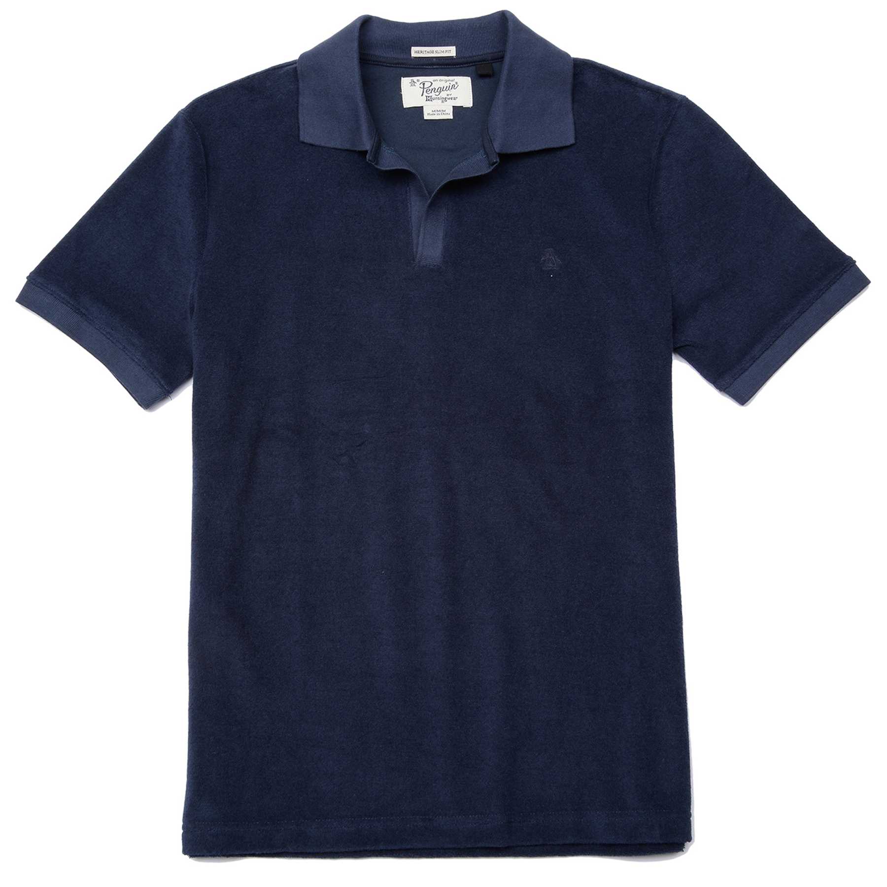 Original Penguin OPEN COLLAR TERRY POLO