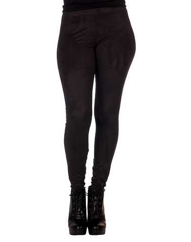 ESSENTIALS WOMENS Black Clothing / Leggings and Jeggings S