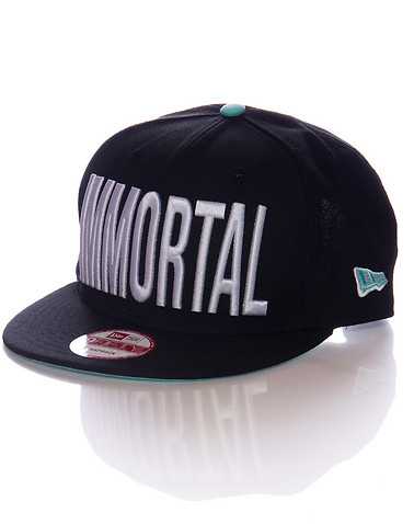 NEW ERA MENS Black Accessories / Caps Snapback One Size