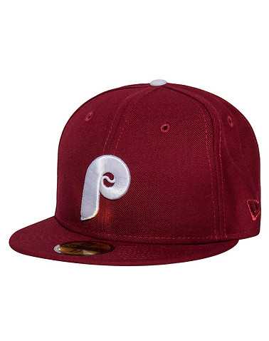 NEW ERA MENS Burgundy Accessories / Caps Fitted 7