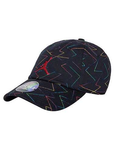 JORDAN MENS Black Accessories / Caps Snapback One Size