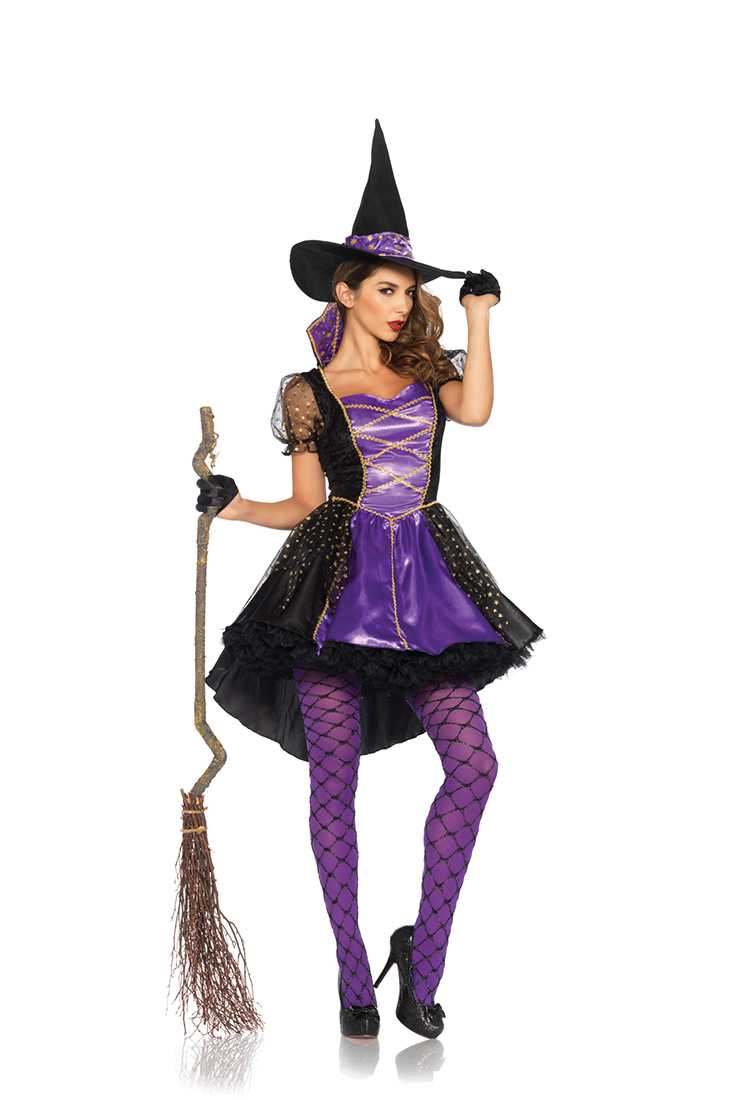 Black Purple 2Pc. Crafty Vixen