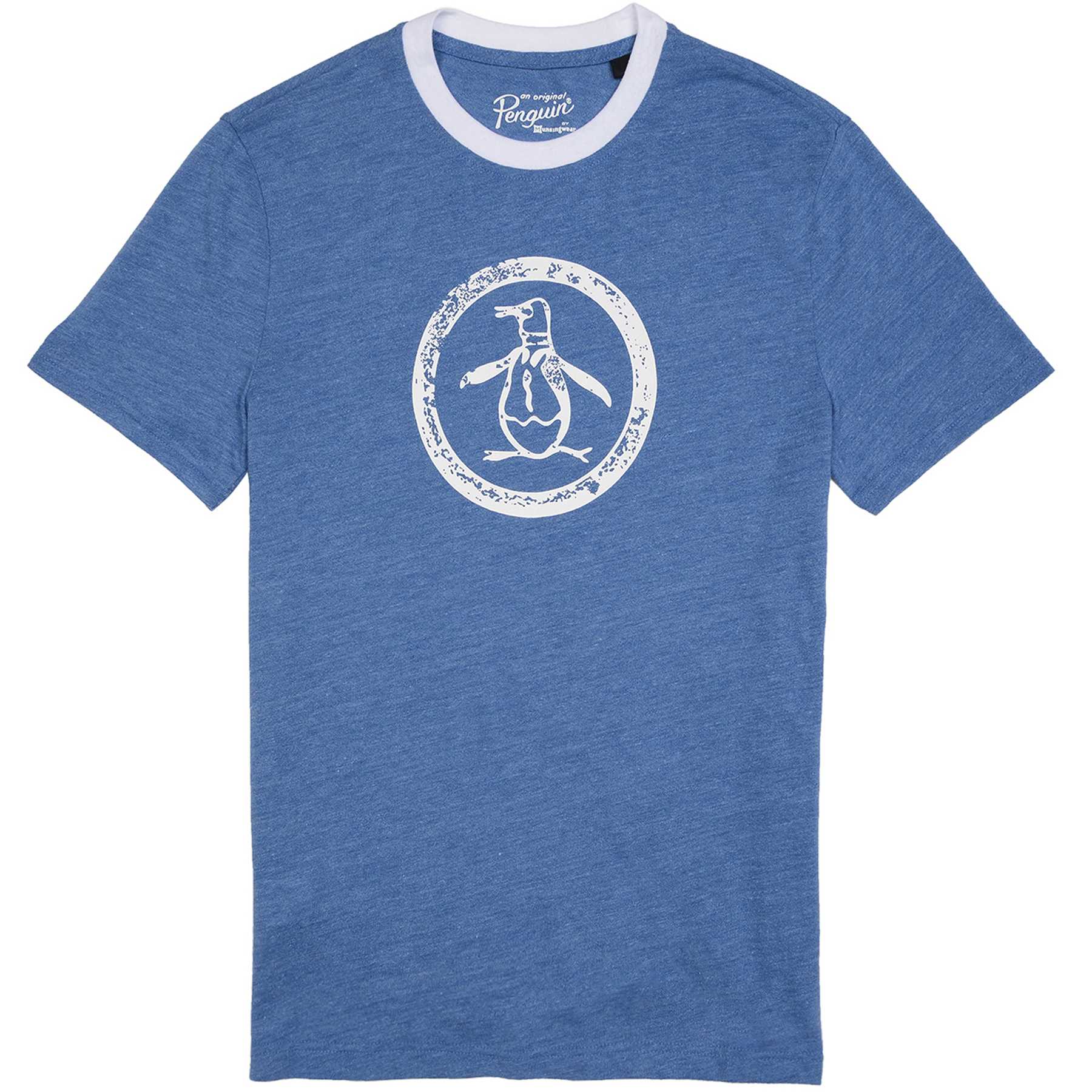 Original Penguin DISTRESSED LOGO RINGER TEE