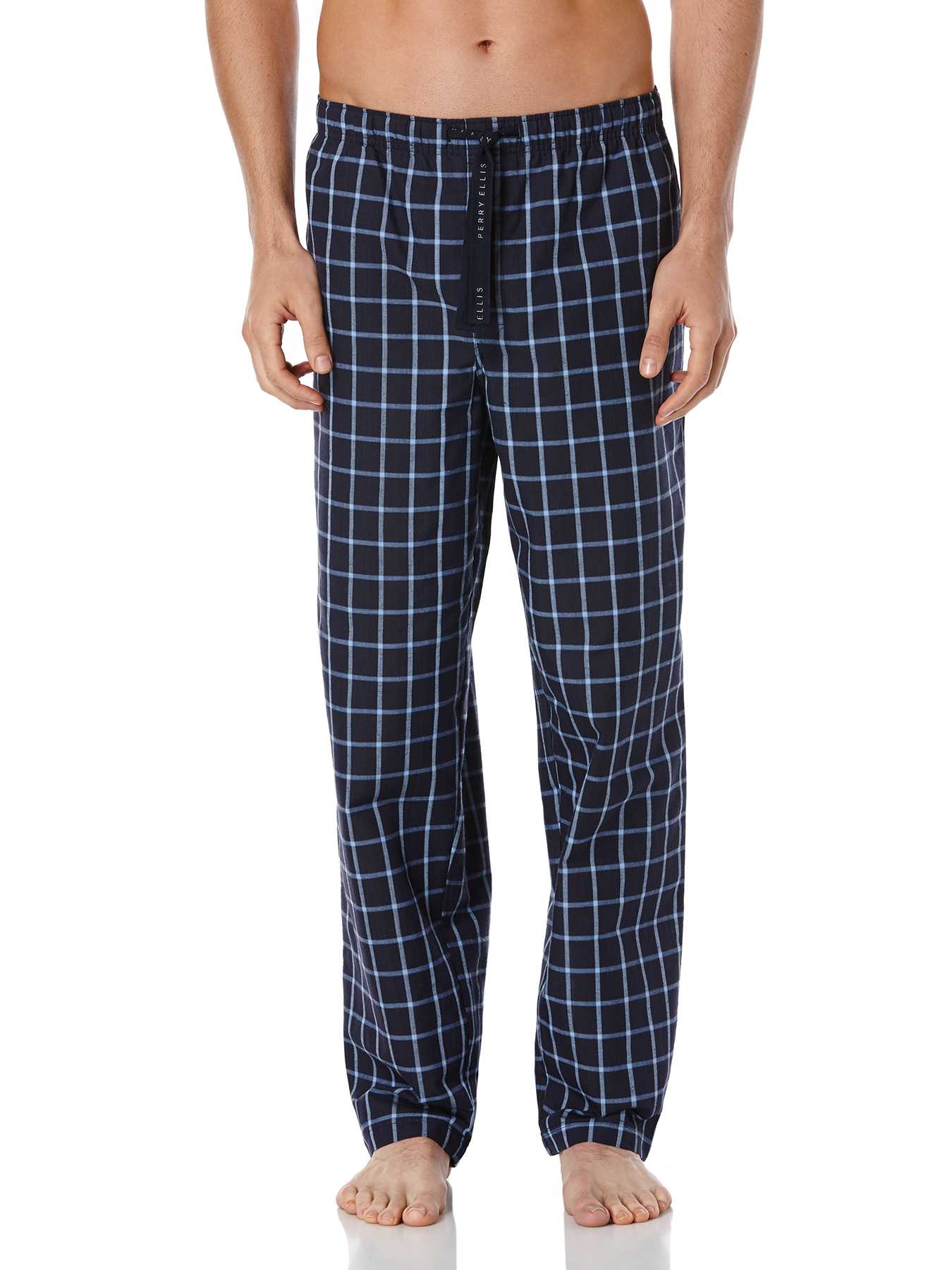 Perry Ellis Woven Square Check Sleep Pant
