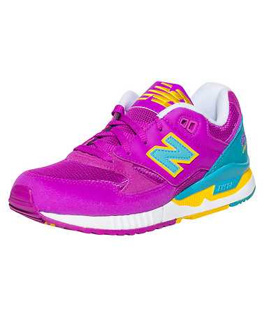 NEW BALANCE WOMENS Purple Footwear / Sneakers 7.5