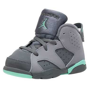 JORDAN GIRLS Grey Footwear / Sneakers