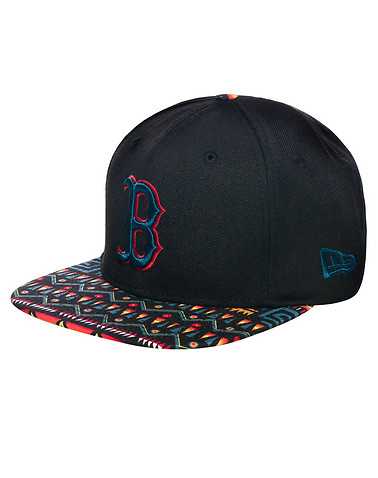 NEW ERA MENS Black Accessories / Caps Snapback One Size