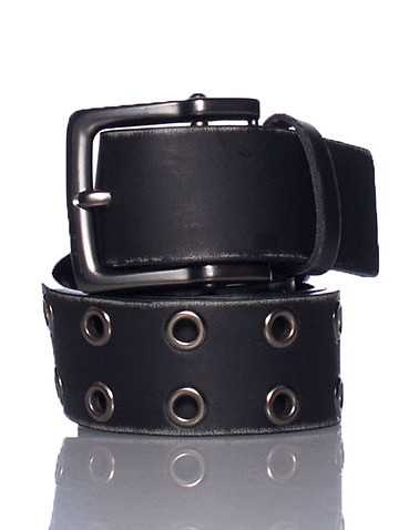 ESSENTIALS MENS Black Accessories / Belts 34