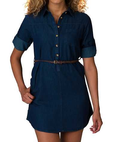 ESSENTIALS WOMENS Dark Blue Clothing / Dresses
