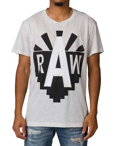 G-STAR MENS White Clothing / Tops