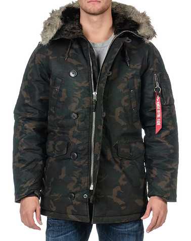 ALPHA MENS Dark Green Clothing / Outerwear XL