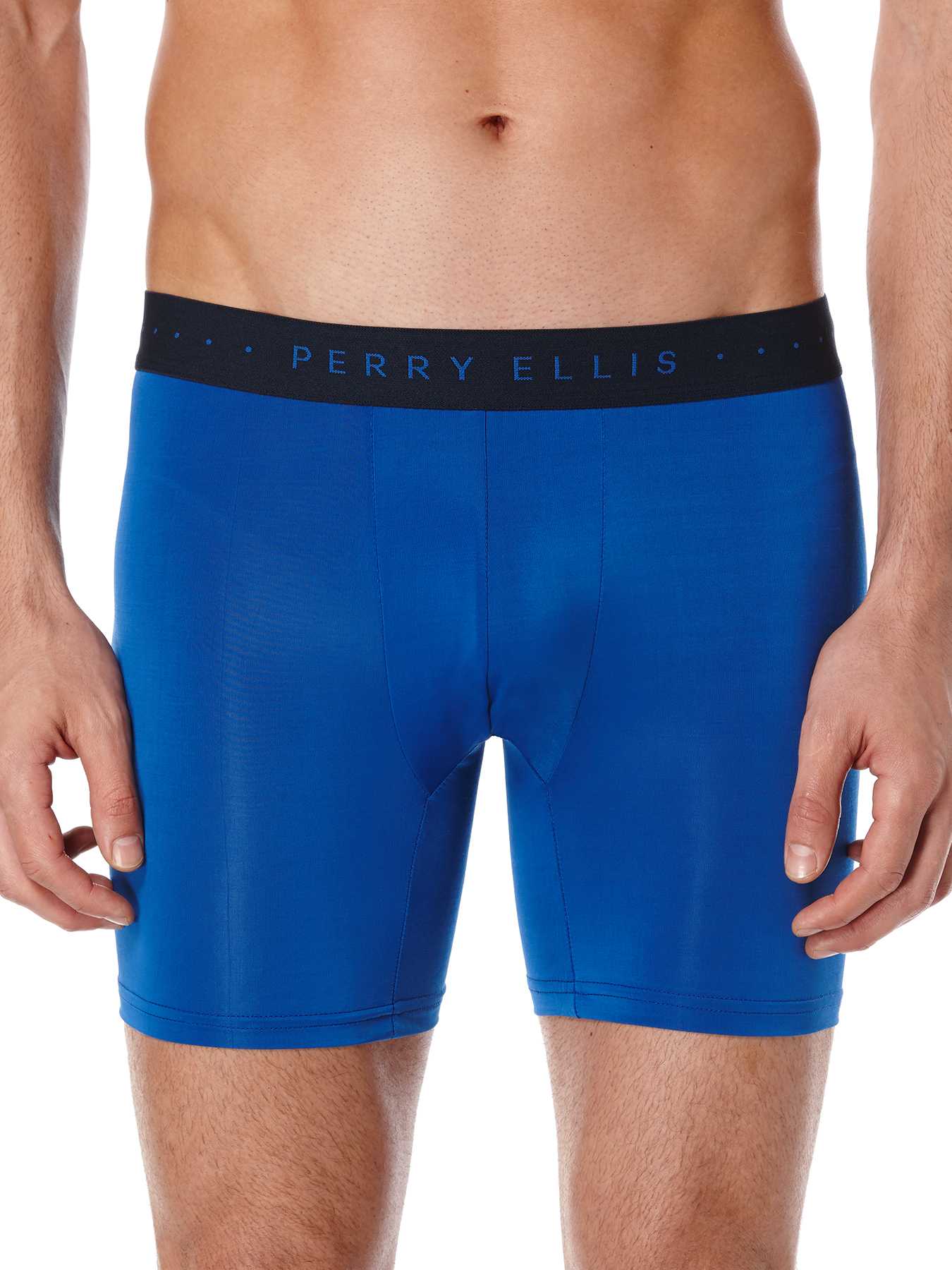 Perry Ellis Solid Luxe Boxer Brief
