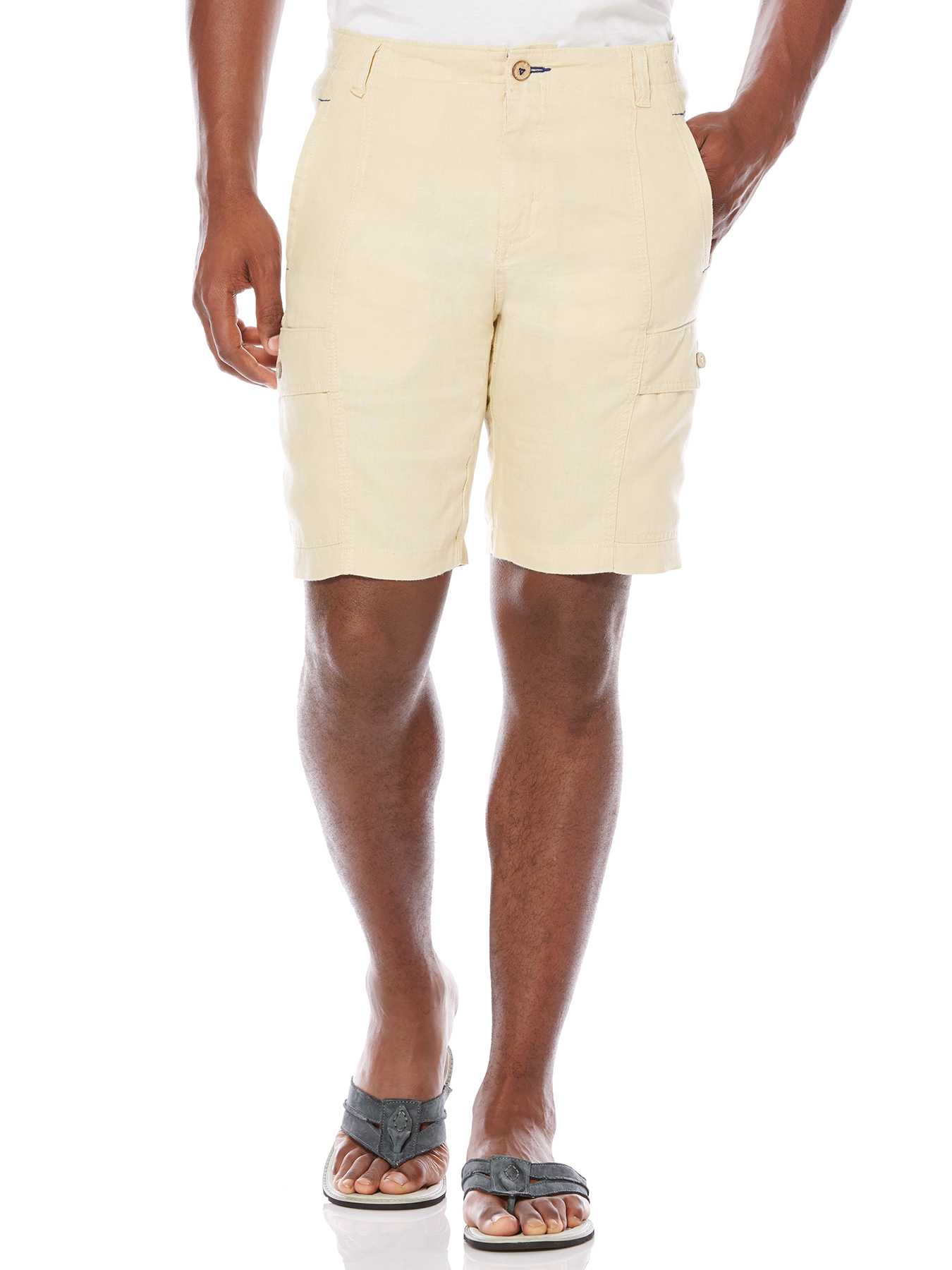 Cubavera 100% Linen Cargo Short