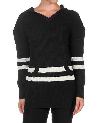 ESSENTIALS WOMENS Black Clothing / Sweaters S