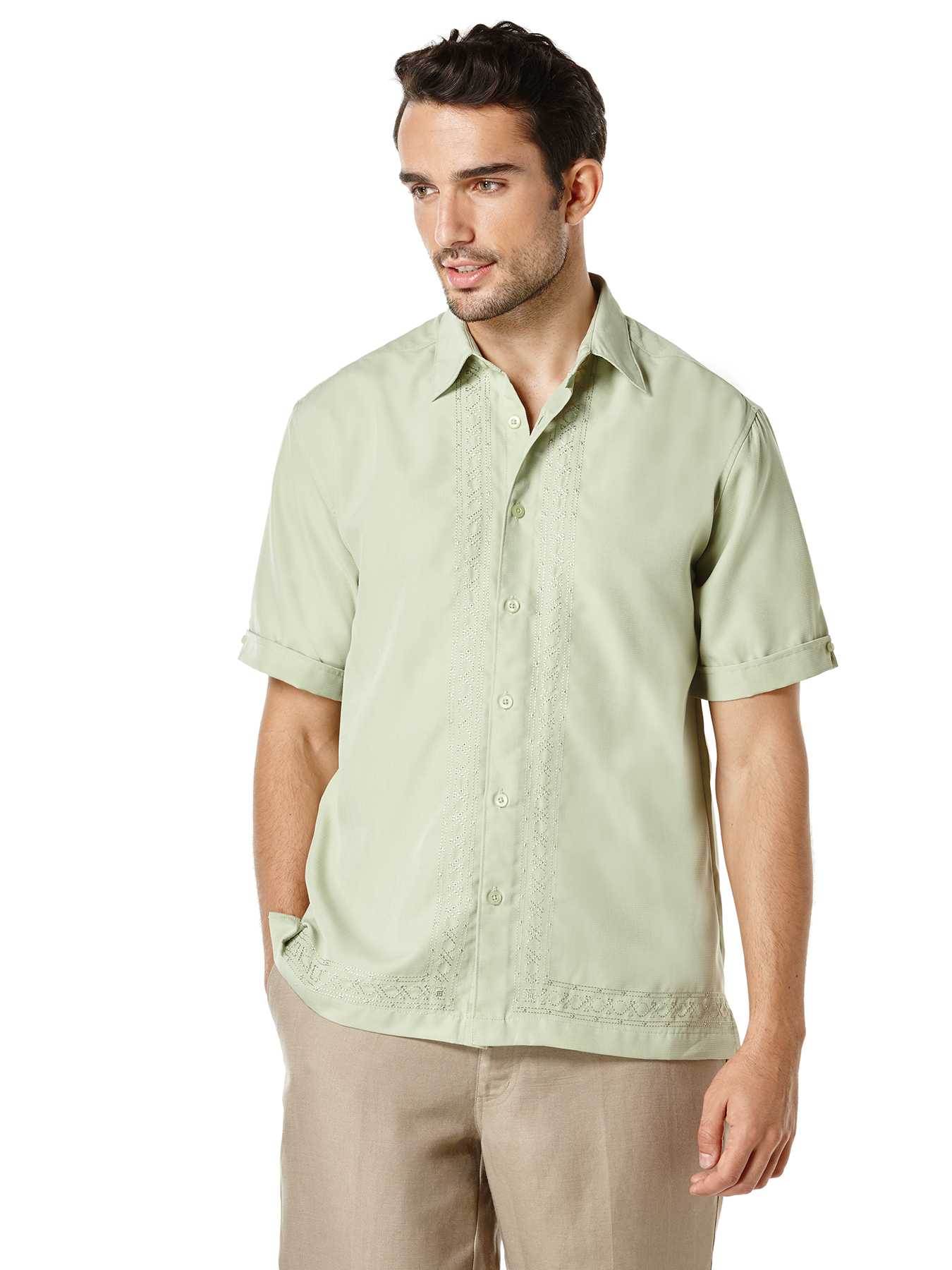 Cubavera Short Sleeve Texture 