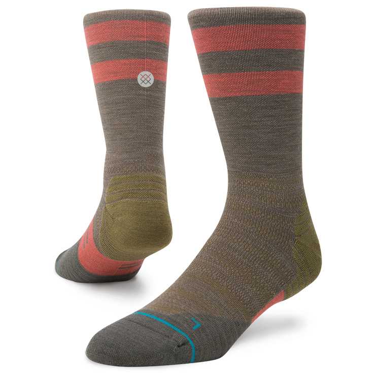 Stance Jolt Wool (Black) wool run Socks