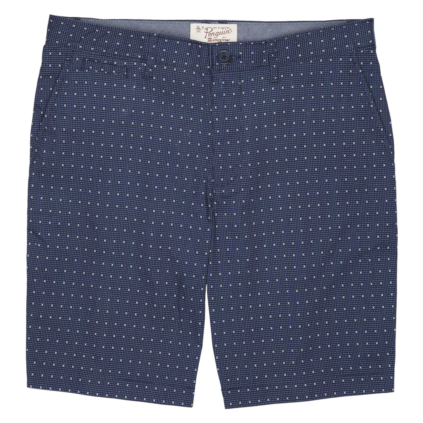 Original Penguin CROSS HATCH PRINT SHORT