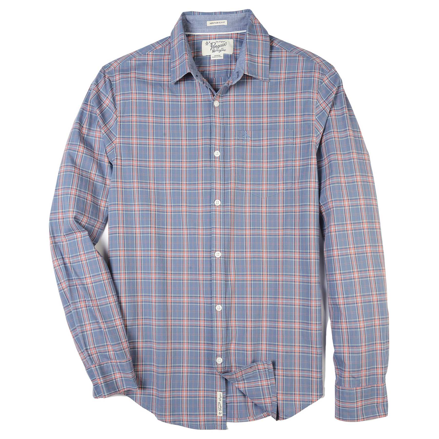Original Penguin P55 PLAID SHIRT