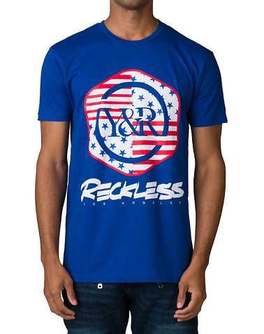 YOUNG AND RECKLESSENS Navy Clothing / Tops