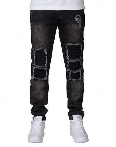 EMBELLISH MENS Black Clothing / Jeans