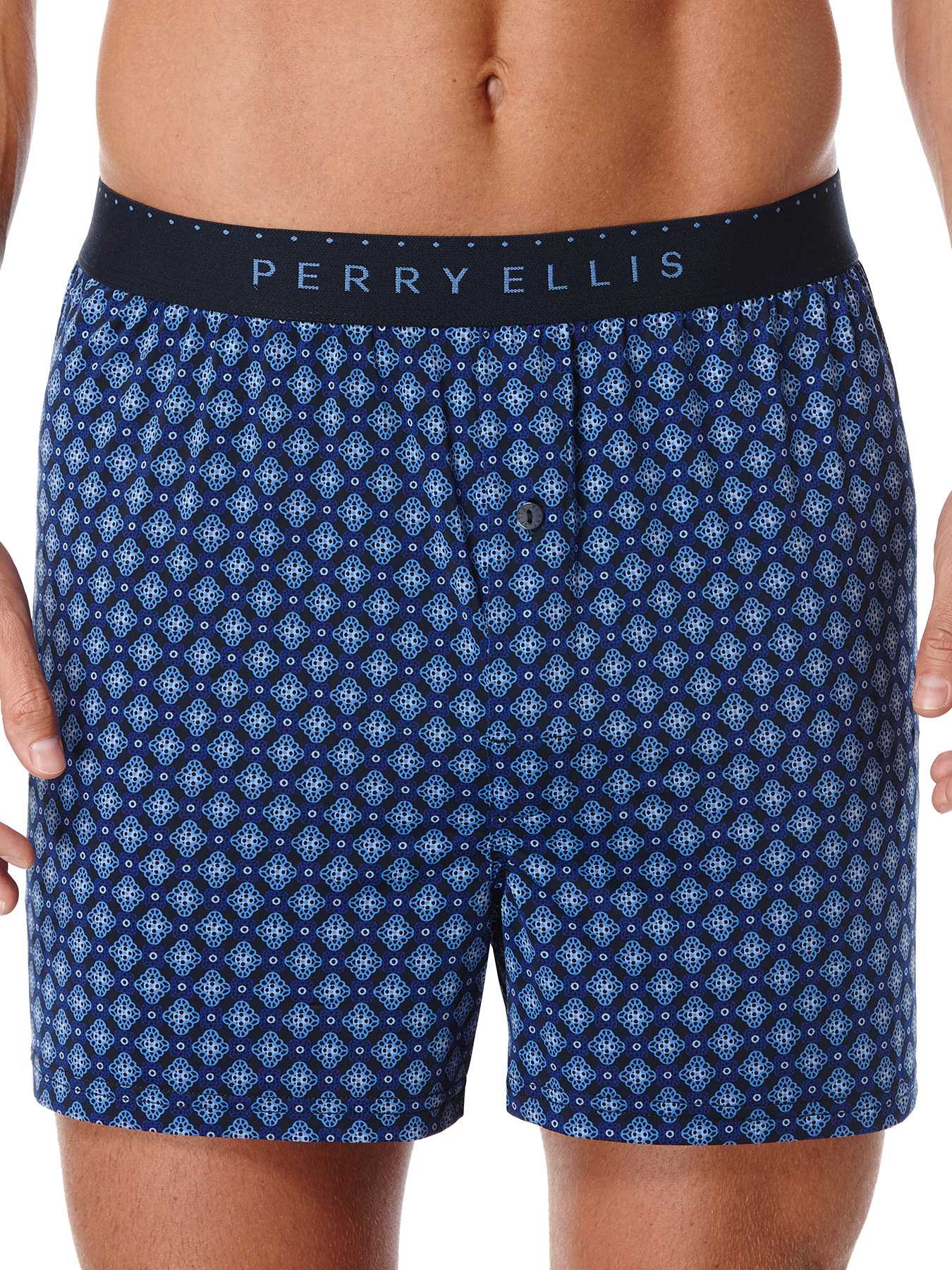 Perry Ellis Luxe Gem Print Boxer Short