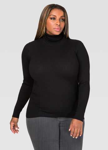 Basic Ribbed Turtleneck