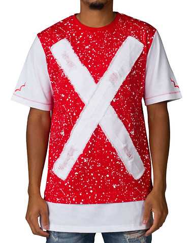 KOO DOO MENS Red Clothing / Tops