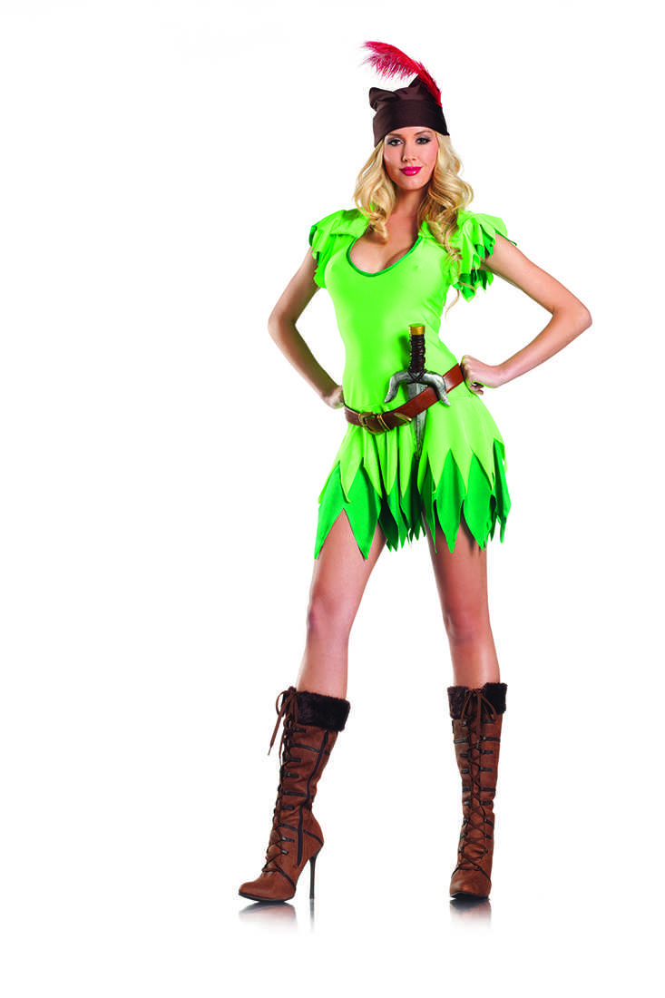 3 PC Sexy Hood/Pan 2 In 1 Costume Set